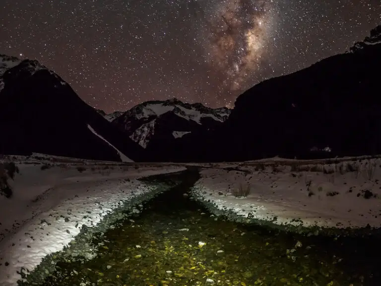 The secrets of spinning for trout at night