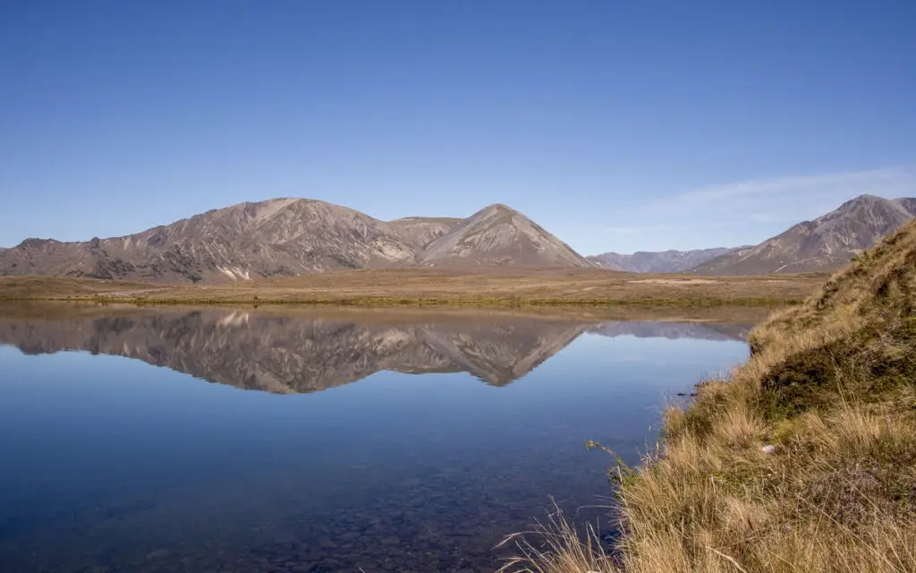 Mountain lakes are ideal for sight fishing to trout