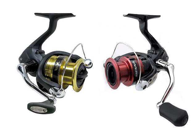 Shimano Sienna FG Spinning Reel – Front Drag, 3+1 Bearings – Choose Your Size (Red Box)