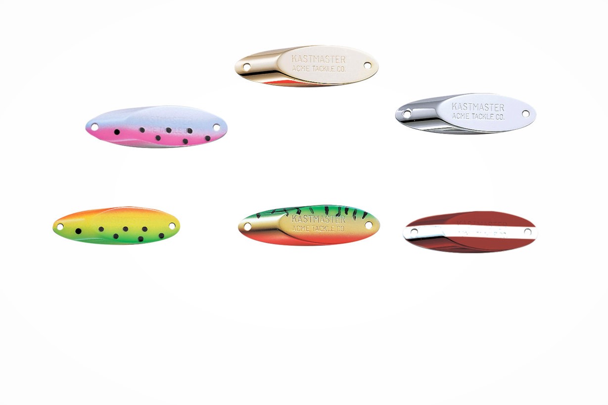 Which color Kastmaster trout lure is the best