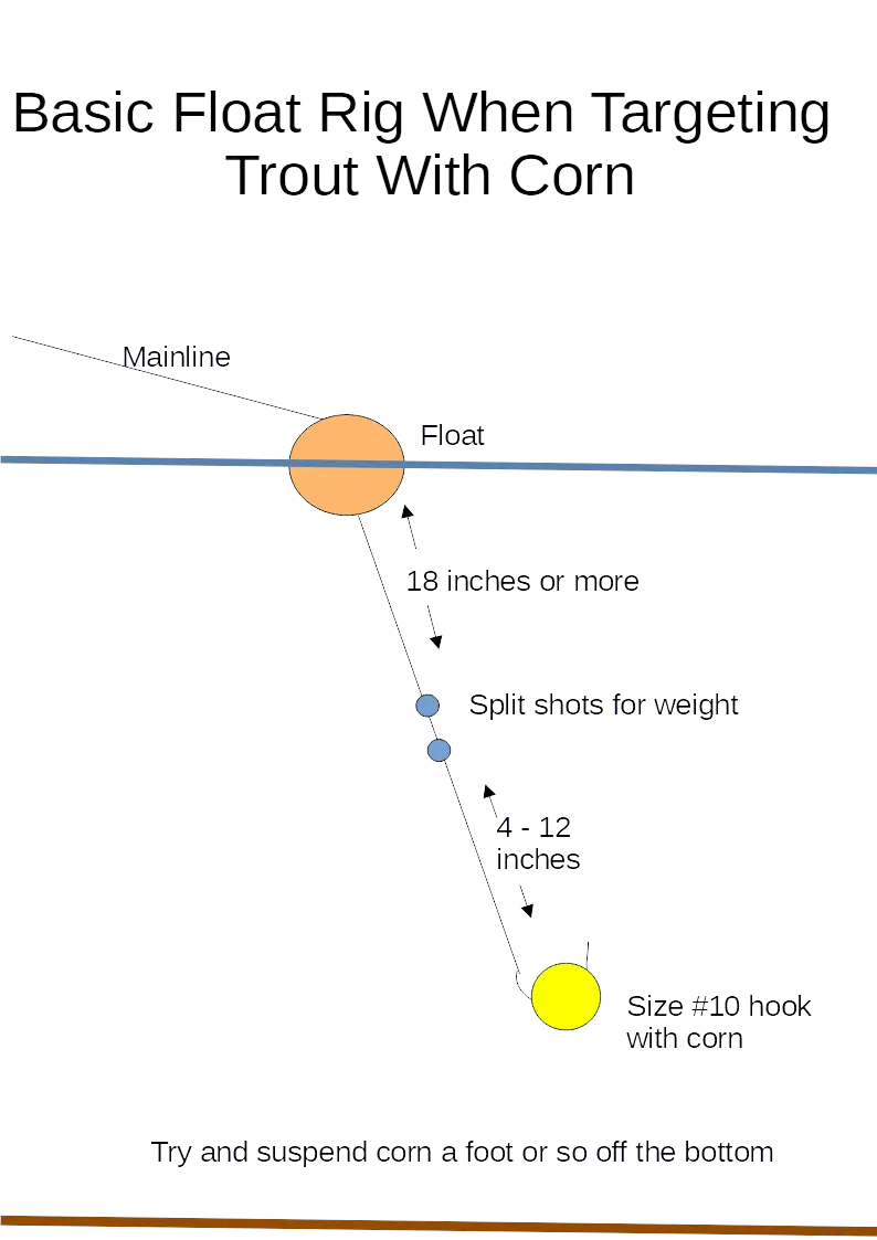 How to catch trout on corn? Trout Resource