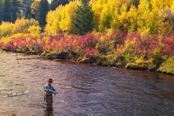 October is an excellent month for fly fishing