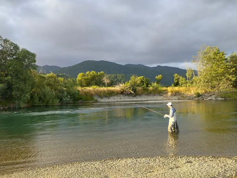 These are the best locations I cast when fishing for trout.
