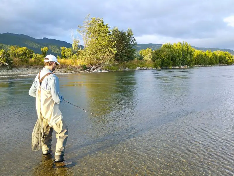 How fast to fish for trout