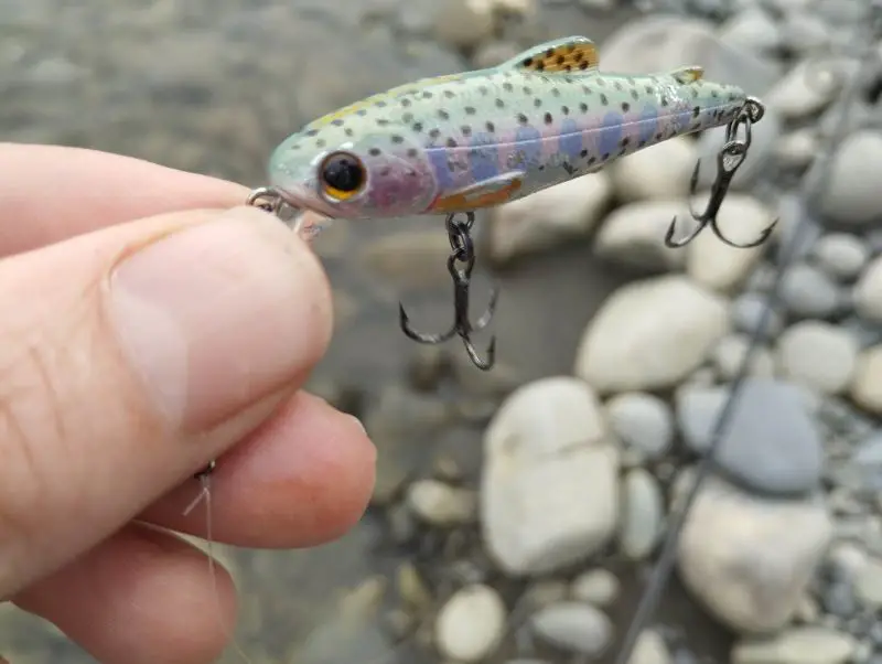 Live target trout jerkbait, it can produce big fish